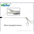 Instrumentos para laringoscopia Tesouras microlaríngeas